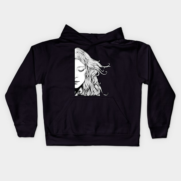 Dreaming Kids Hoodie by InkCats